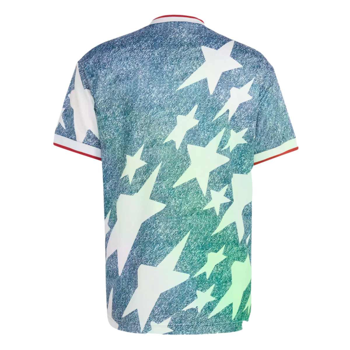 Adidas USA Denim Graphic Jersey product image 2, provided for visual reference and product detail review