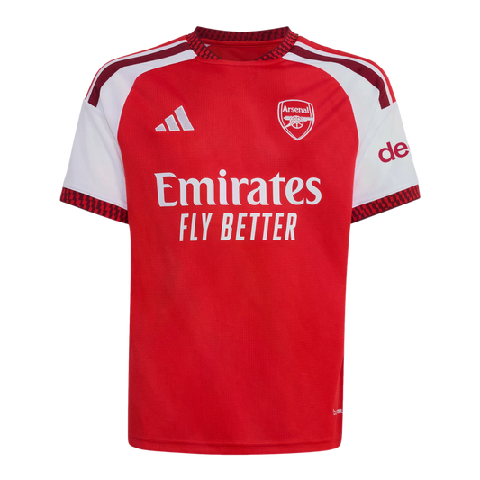 Adidas Arsenal 26/27 Youth Home Jersey product image 1, provided for visual reference and product detail review
