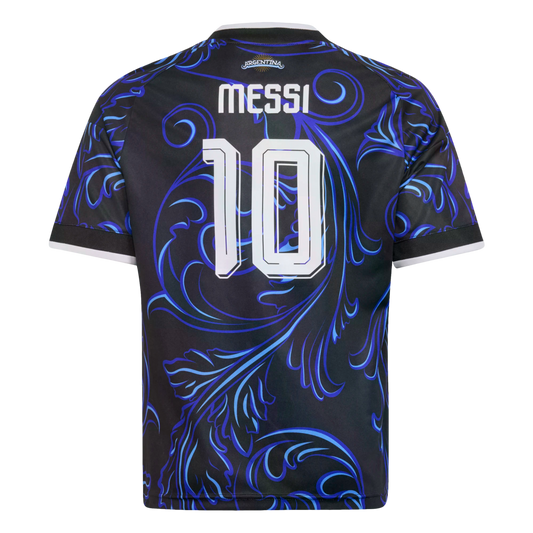 Adidas Argentina 2026 Messi Youth Away Jersey product image 1, provided for visual reference and product detail review