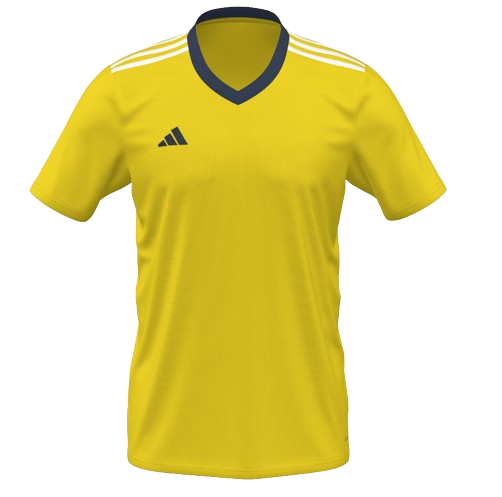 adidas Entrada 22 Custom Jersey KOPSC - Yellow product image 1, provided for visual reference and product detail review