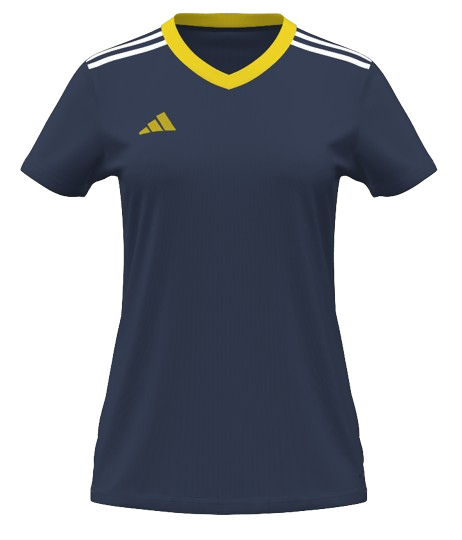 adidas Women Entrada 22 Custom Jersey KOPSC - Navy product image 1, provided for visual reference and product detail review