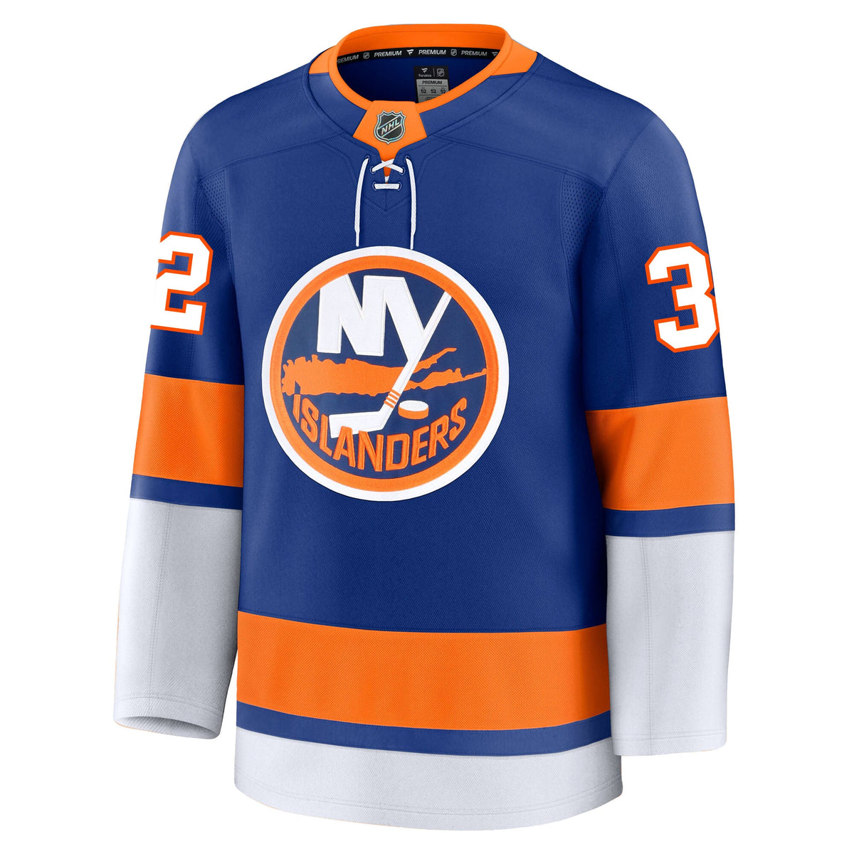 Kyle Maclean New York Islanders Fanatics Premium Home Jersey product image 2, provided for visual reference and product
