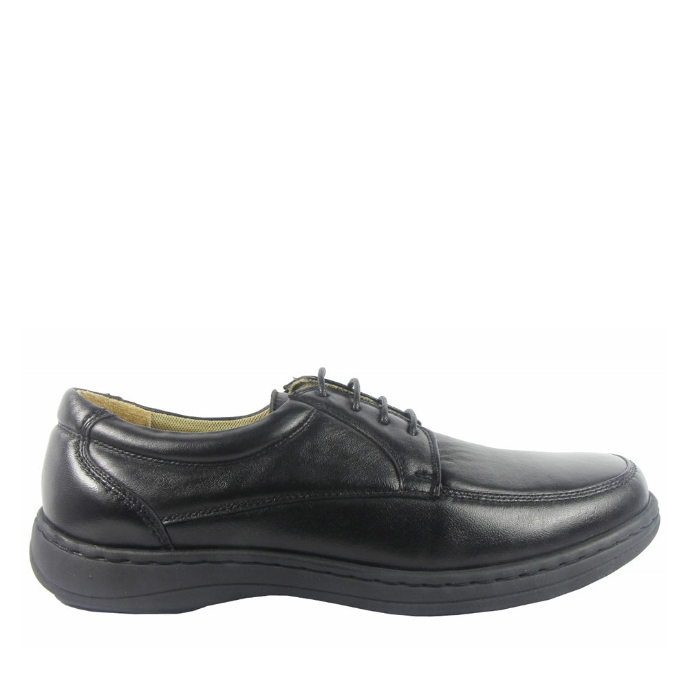 Frank Williams Leather Shoes - Black (M-8422)