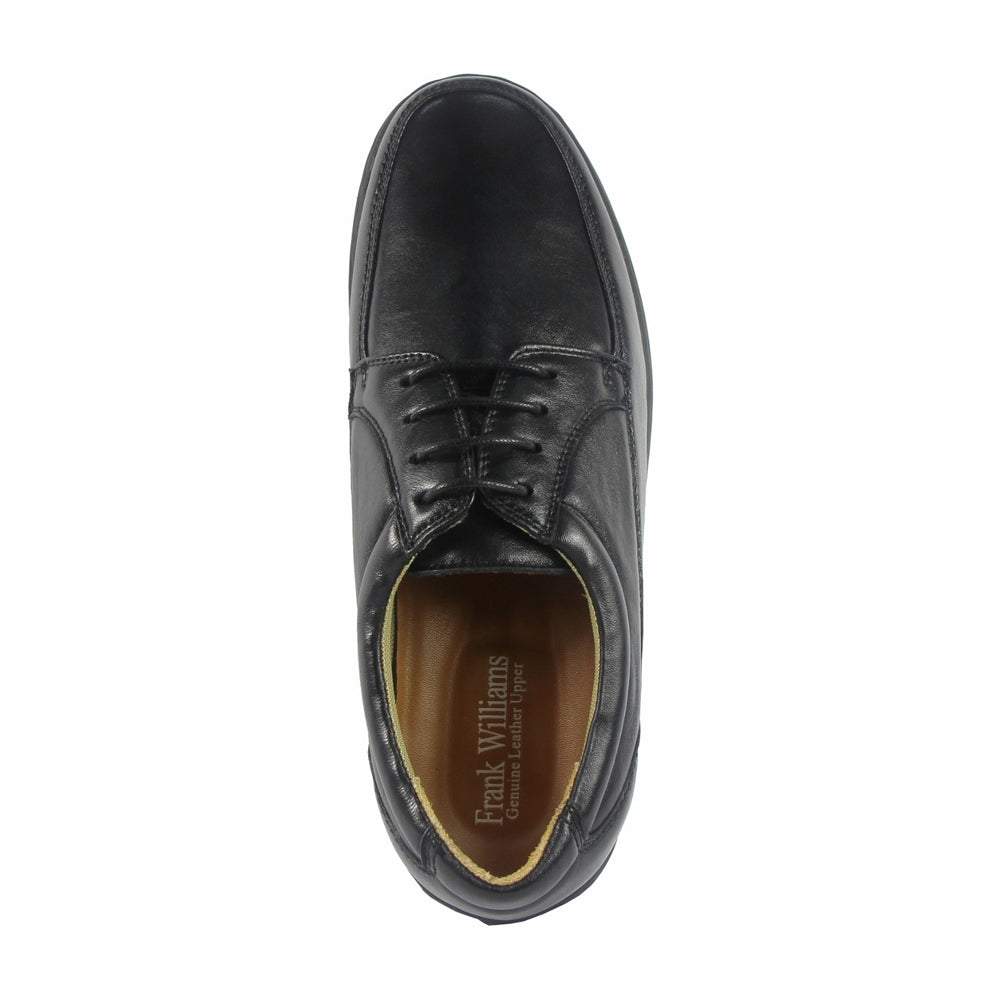 Frank Williams Leather Shoes - Black (M-8422)