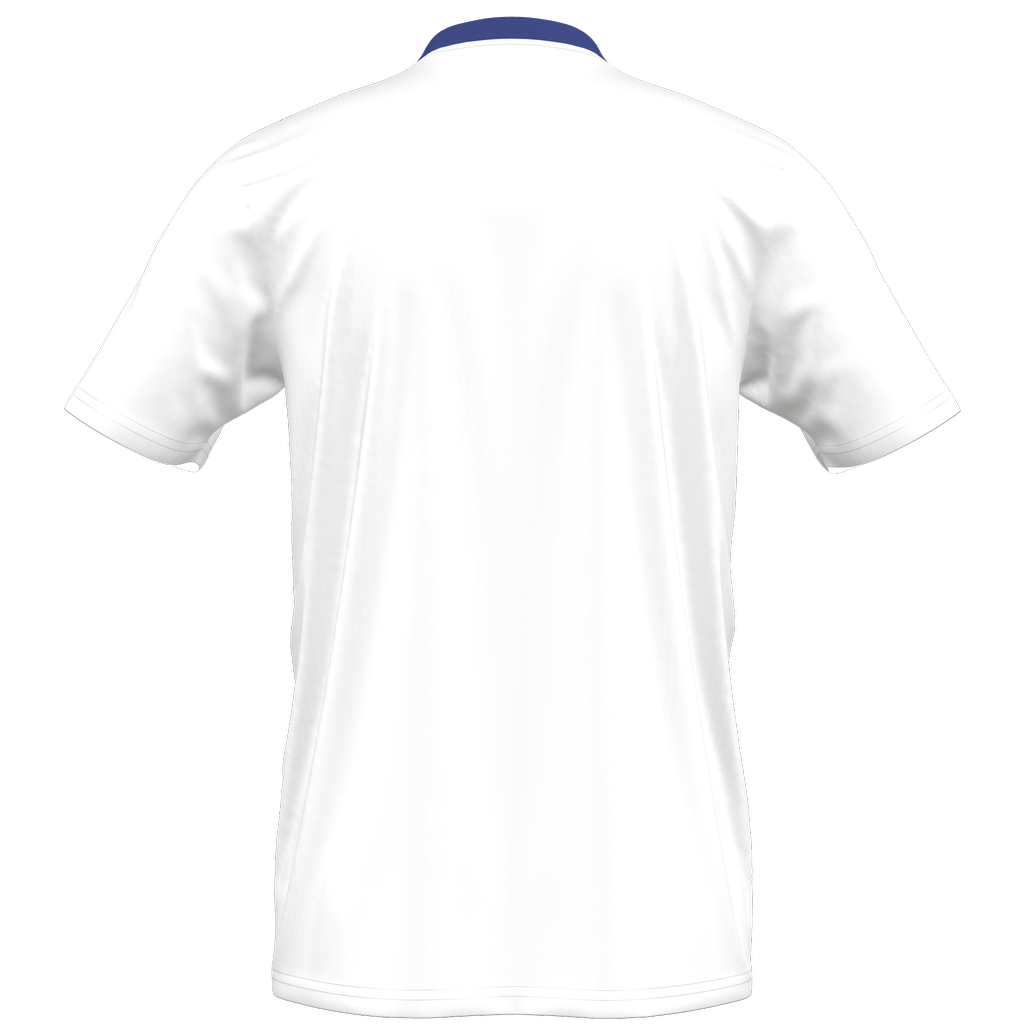 adidas Entrada 22 Custom Jersey (MKSC) - White product image 2, provided for visual reference and product detail review
