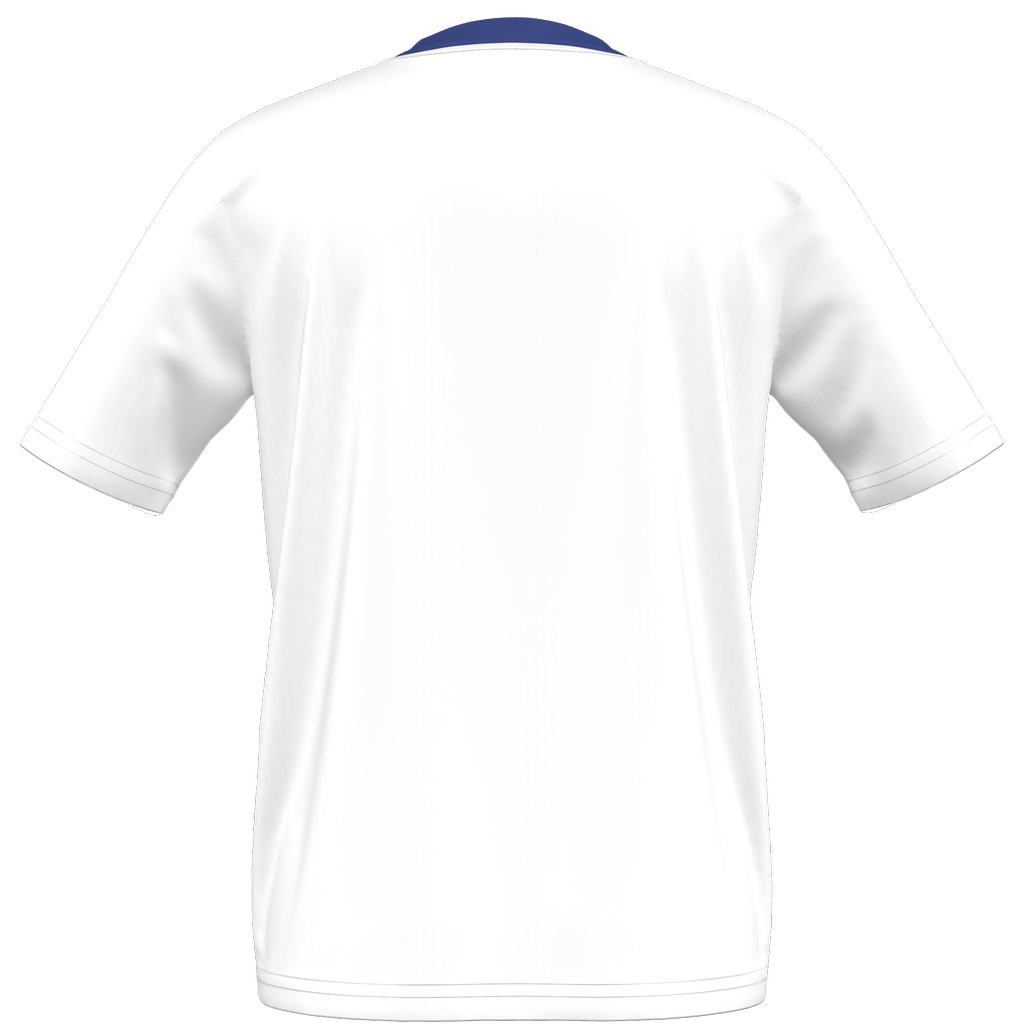 adidas Youth Entrada 22 Custom Jersey (MKSC) - White product image 2, provided for visual reference and product detail review