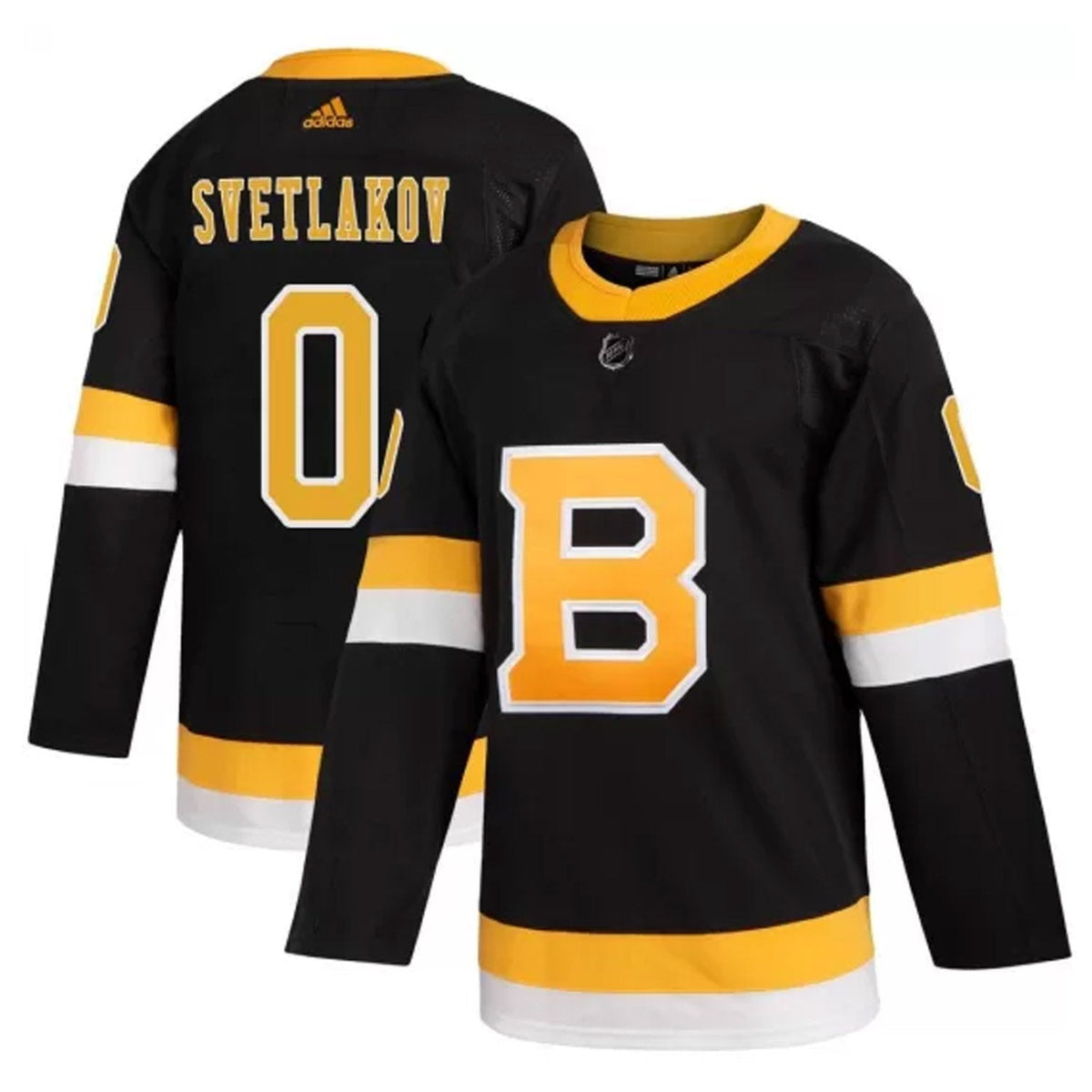 Andrei Svetlakov Boston Bruins 0 Jersey product image 2, provided for visual reference and product detail review