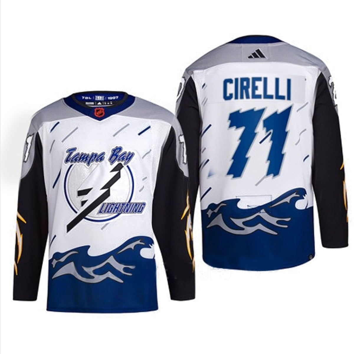 Anthony Cirelli Tampa Bay Lightning 71 Jersey product image 3, provided for visual reference and product detail review