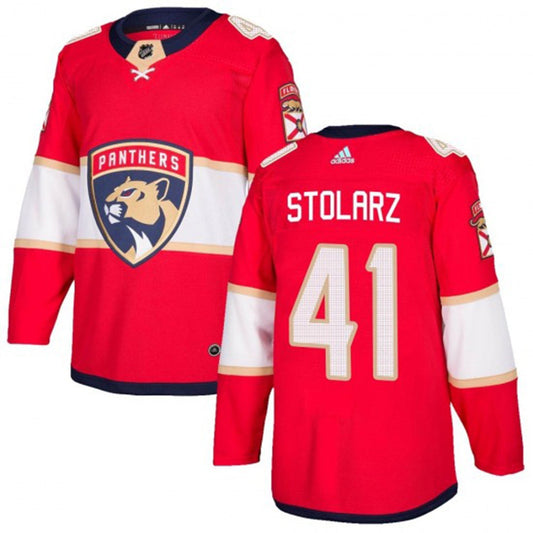 Anthony Stolarz Florida Panthers 41 Jersey product image 1, provided for visual reference and product detail review