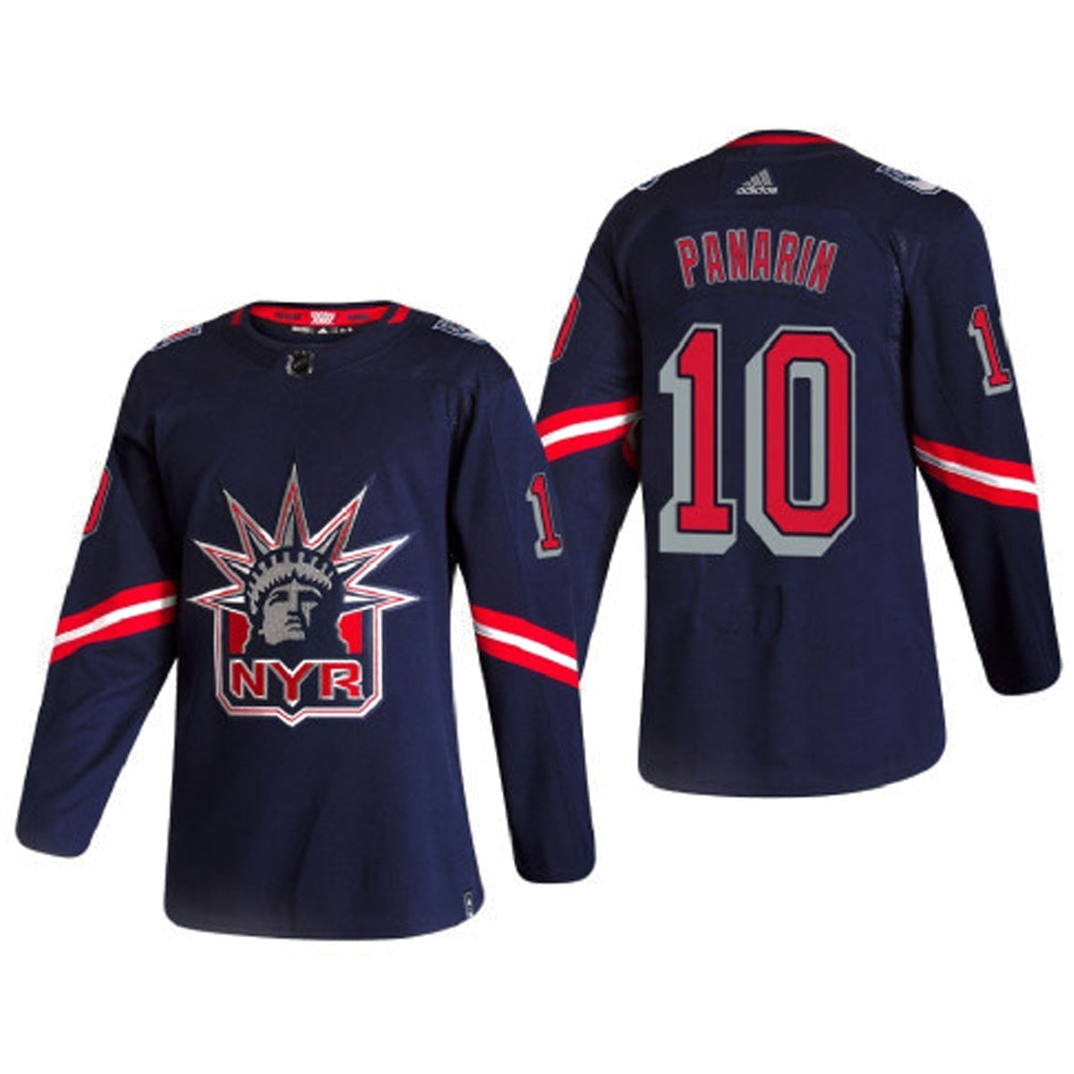 Artemi Panarin New York Rangers 10 Jersey product image 4, provided for visual reference and product detail review