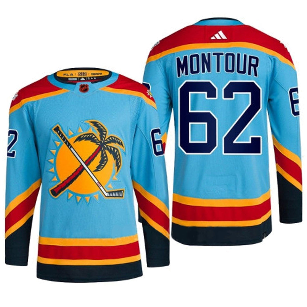 Brandon Montour Florida Panthers 62 Jersey product image 3, provided for visual reference and product detail review
