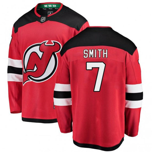 Brendan Smith New Jersey Devils 2 Jersey product image 1, provided for visual reference and product detail review