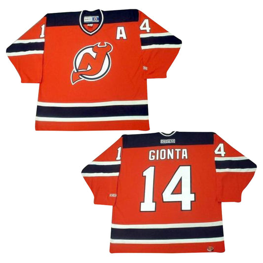 Brian Gionta New Jersey Devils 14 Jersey product image 1, provided for visual reference and product detail review