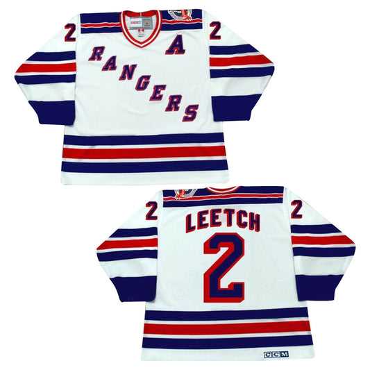 Brian Leetch New York Rangers 2 Jersey product image 1, provided for visual reference and product detail review
