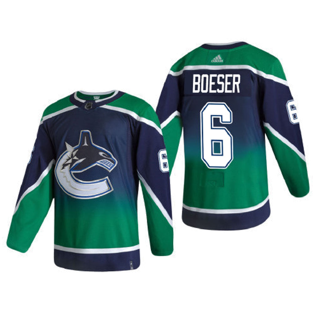 Brock Boeser Vancouver Canucks 6 Jersey product image 4, provided for visual reference and product detail review