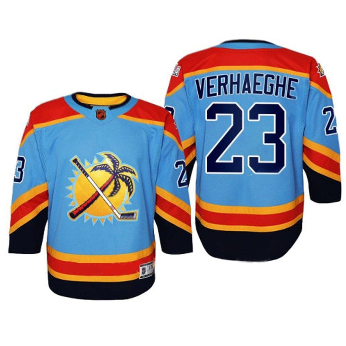 Carter Verhaeghe Florida Panthers 23 Jersey product image 3, provided for visual reference and product detail review
