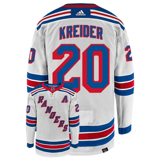 Chris Kreider New York Rangers 20 Jersey product image 1, provided for visual reference and product detail review