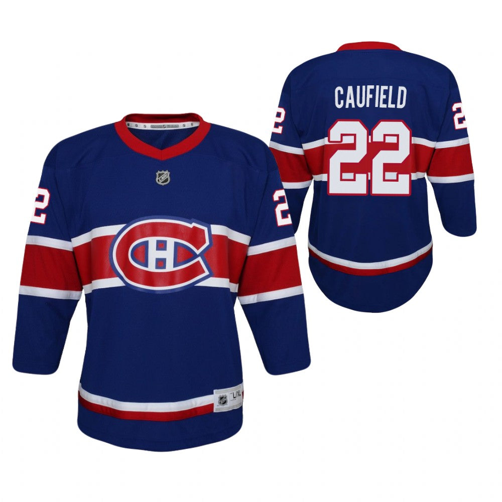 Cole Caufield Montreal Canadians 22 Jersey product image 1, provided for visual reference and product detail review