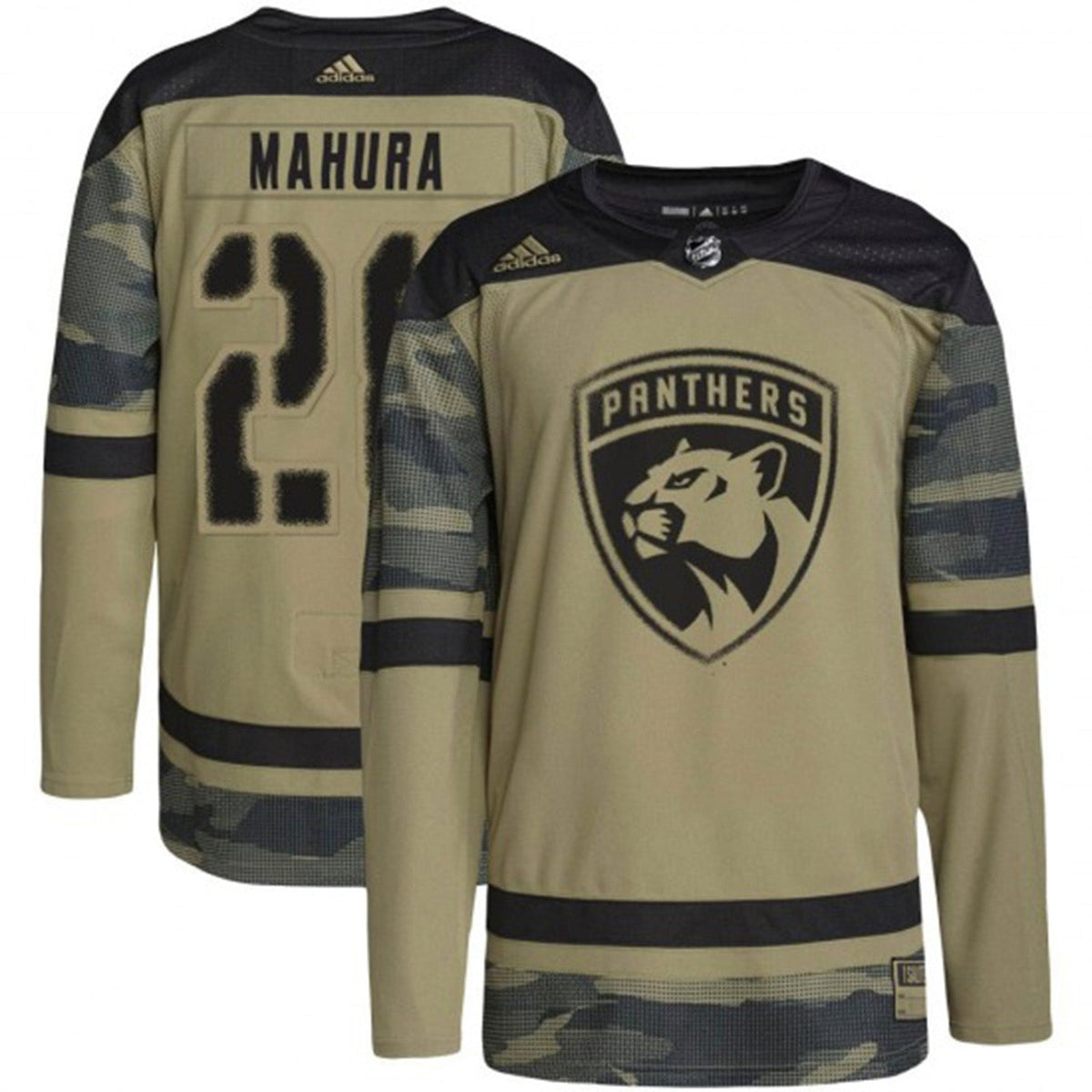 Josh Mahura Florida Panthers 28 Jersey product image 4, provided for visual reference and product detail review