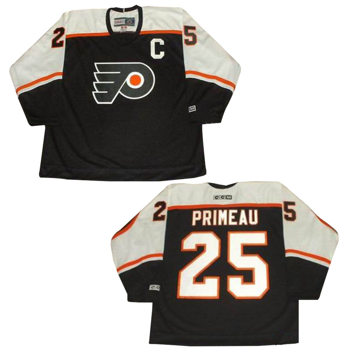 Keith Primeau Philadelphia Flyers 25 Jersey product image 2, provided for visual reference and product detail review