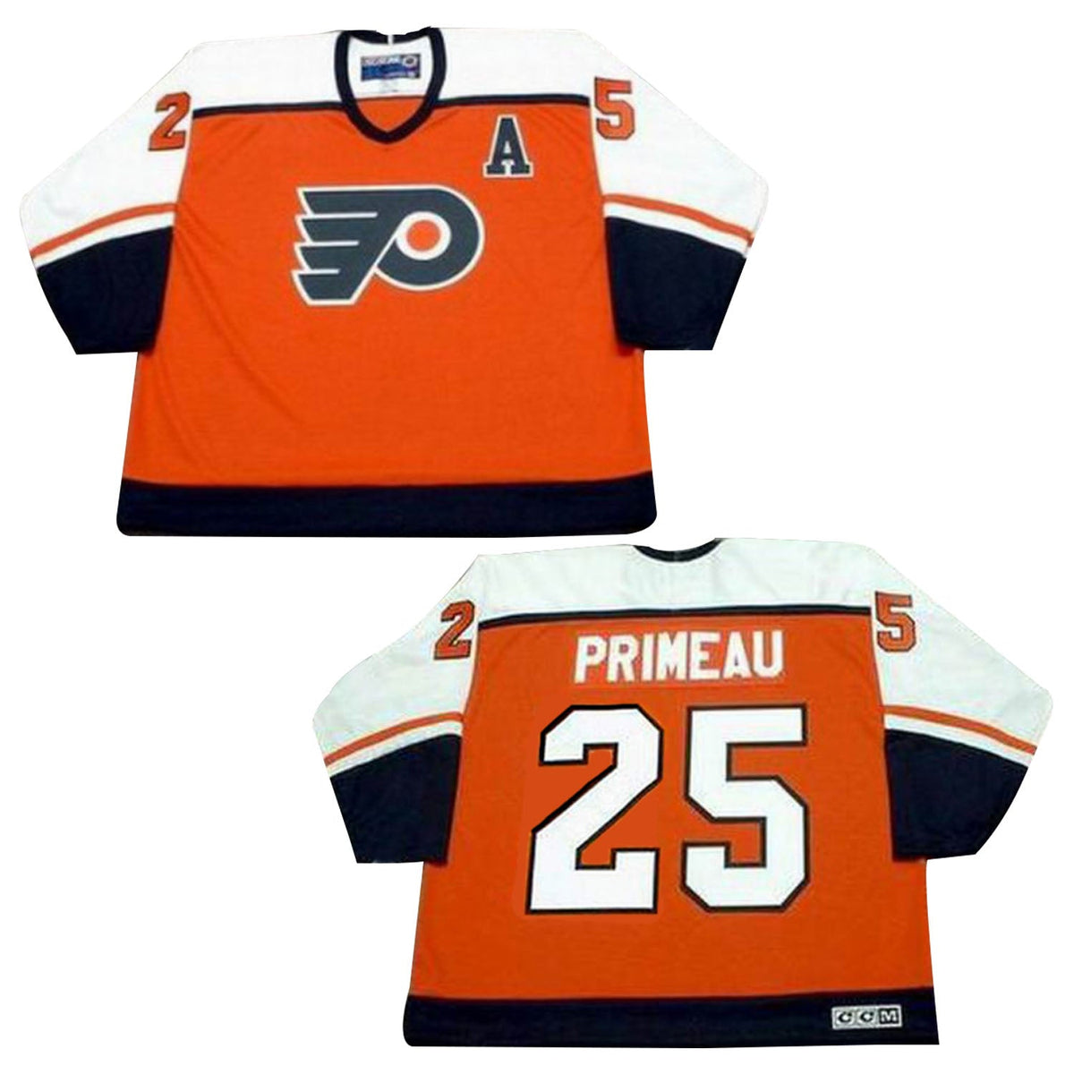 Keith Primeau Philadelphia Flyers 25 Jersey product image 1, provided for visual reference and product detail review
