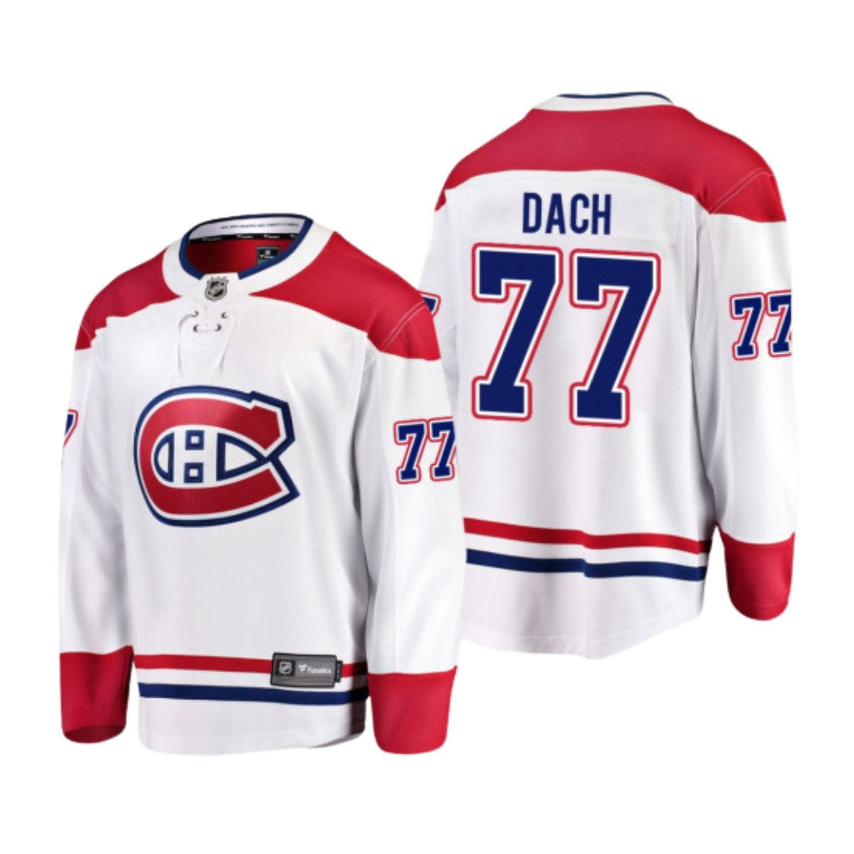 Kirby Dach Montreal Canadiens 77 Jersey product image 2, provided for visual reference and product detail review