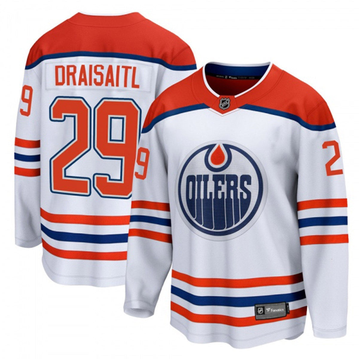 Leon Draisaitl Edmonton Oilers 29 Jersey product image 5, provided for visual reference and product detail review