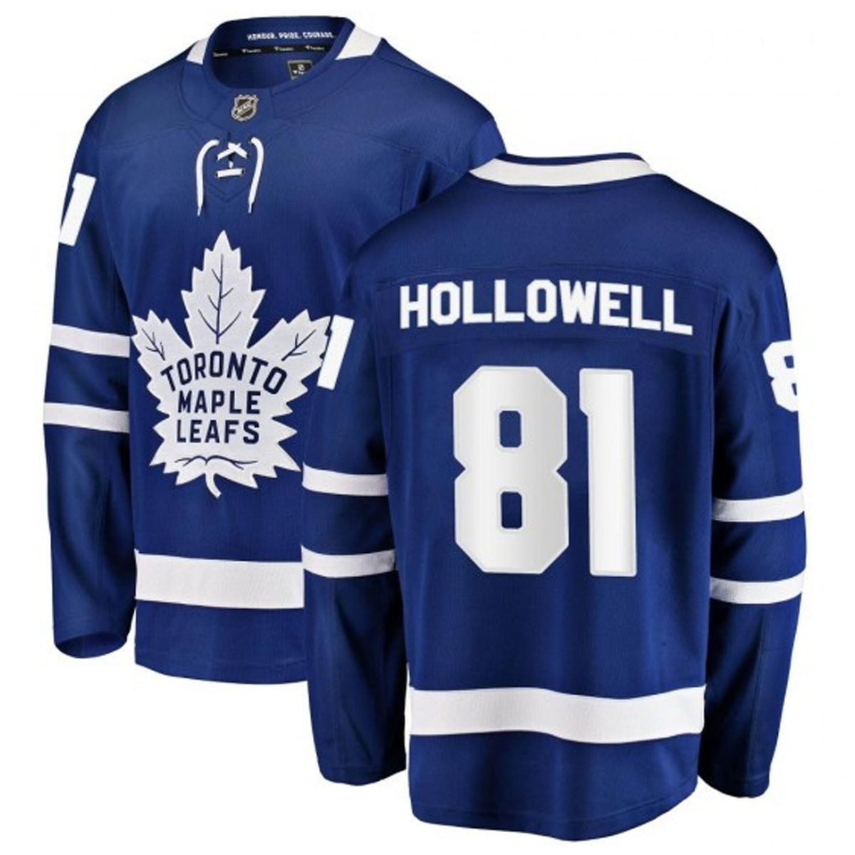 Mac Hollowell Toronto Maple Leafs 81 Jersey product image 4, provided for visual reference and product detail review