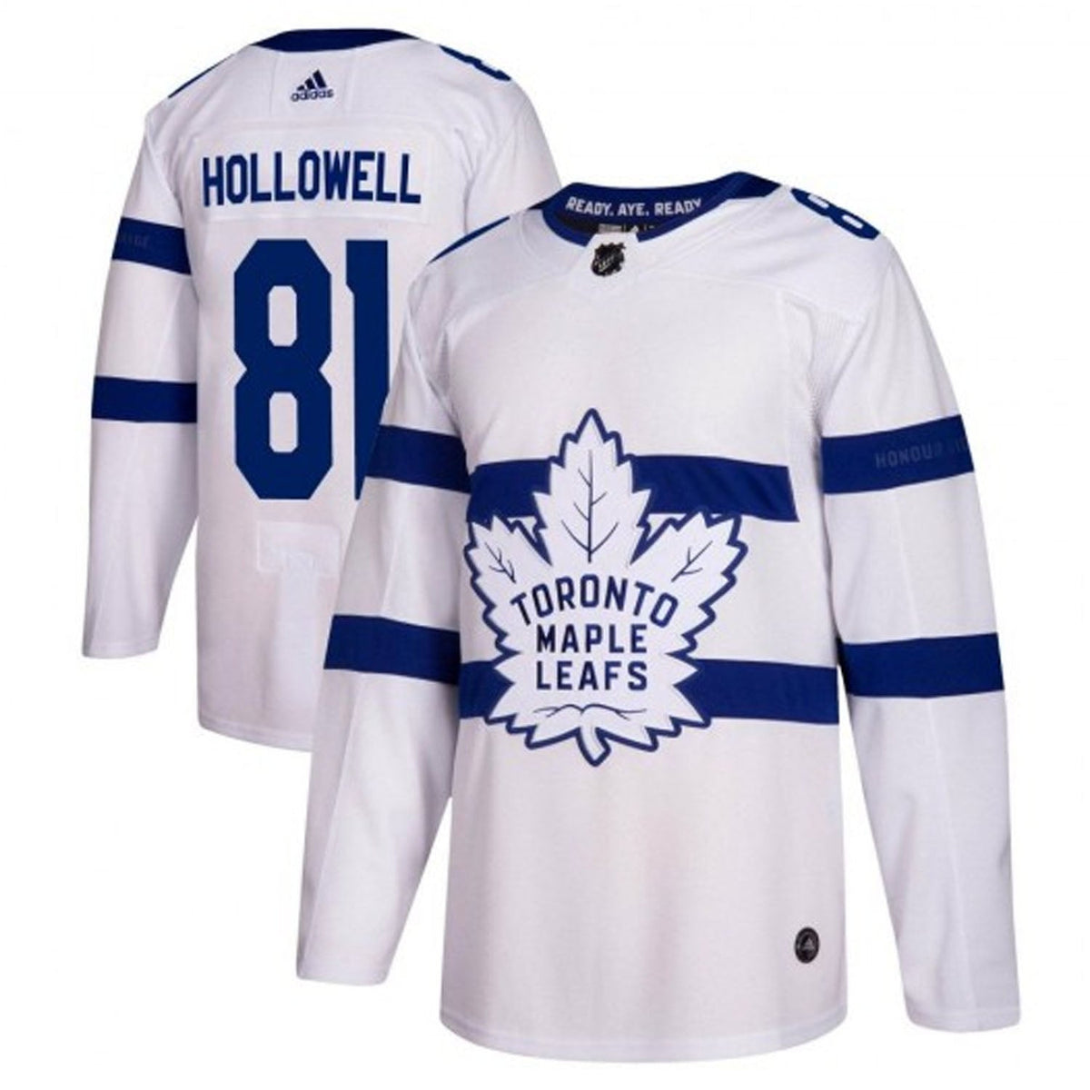 Mac Hollowell Toronto Maple Leafs 81 Jersey product image 2, provided for visual reference and product detail review