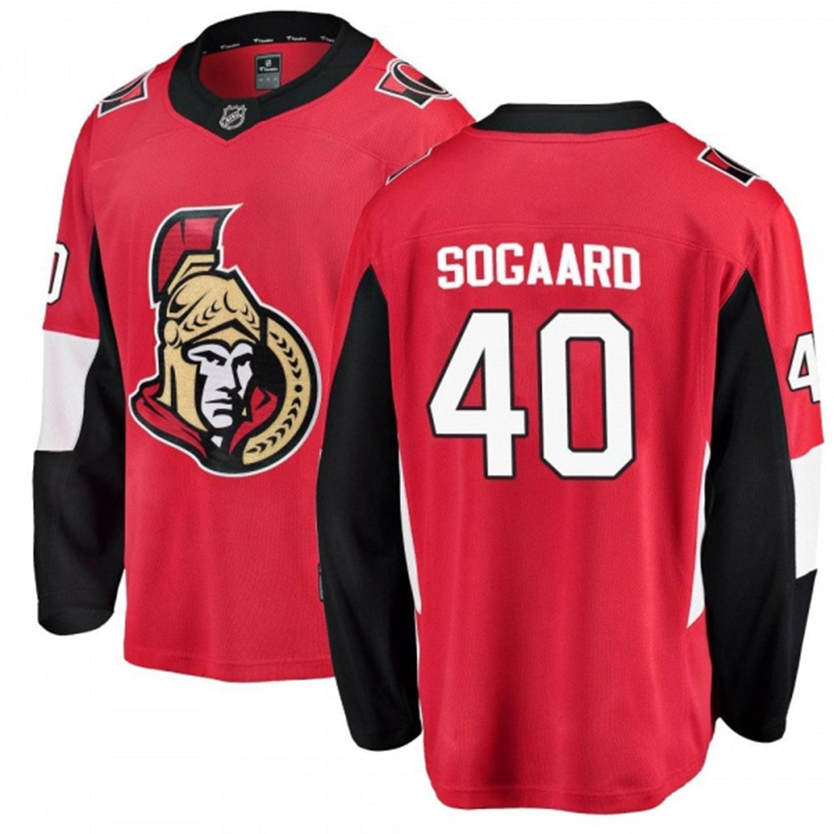 Mads Sogaard Chicago Blackhawks 40 Jersey product image 1, provided for visual reference and product detail review