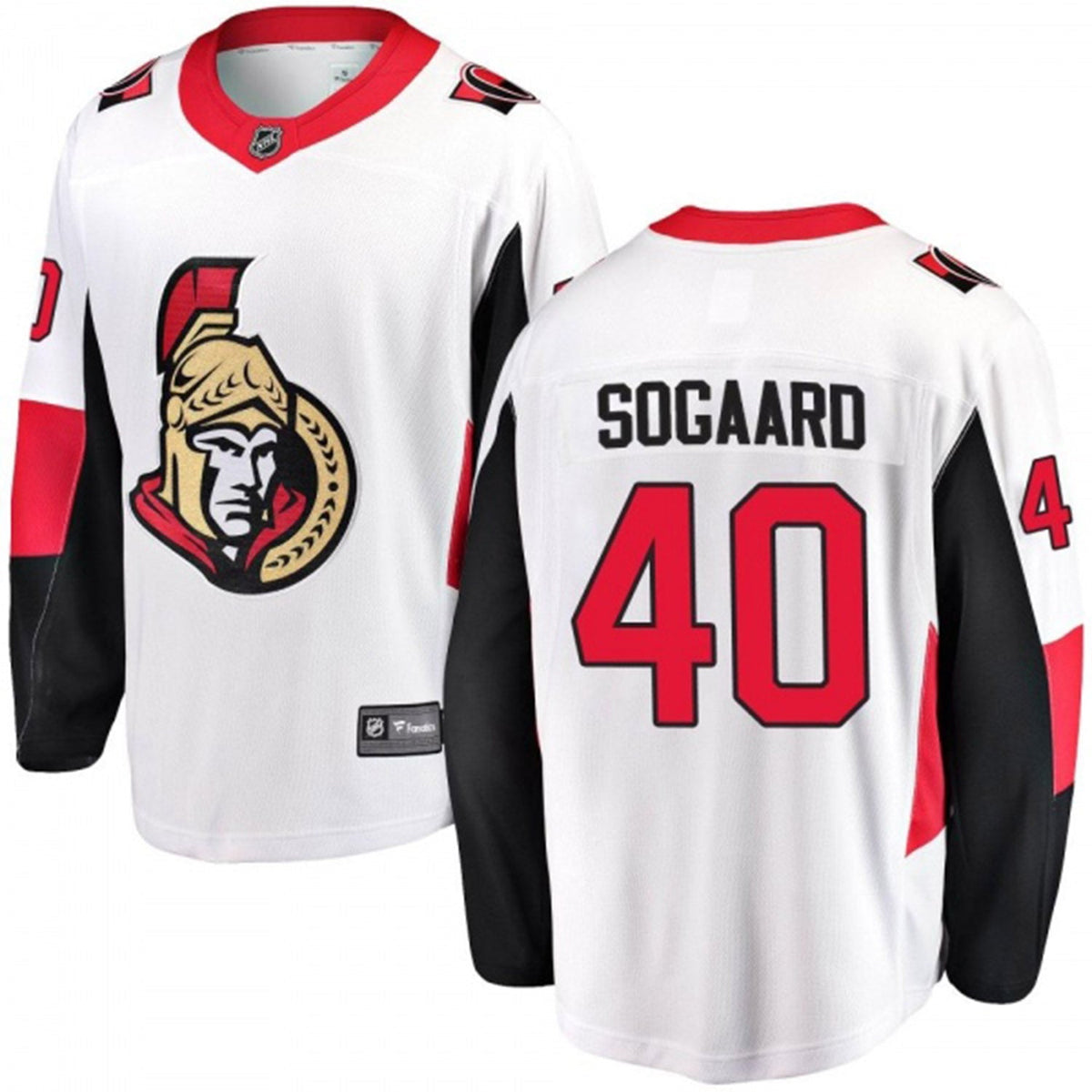 Mads Sogaard Chicago Blackhawks 40 Jersey product image 3, provided for visual reference and product detail review