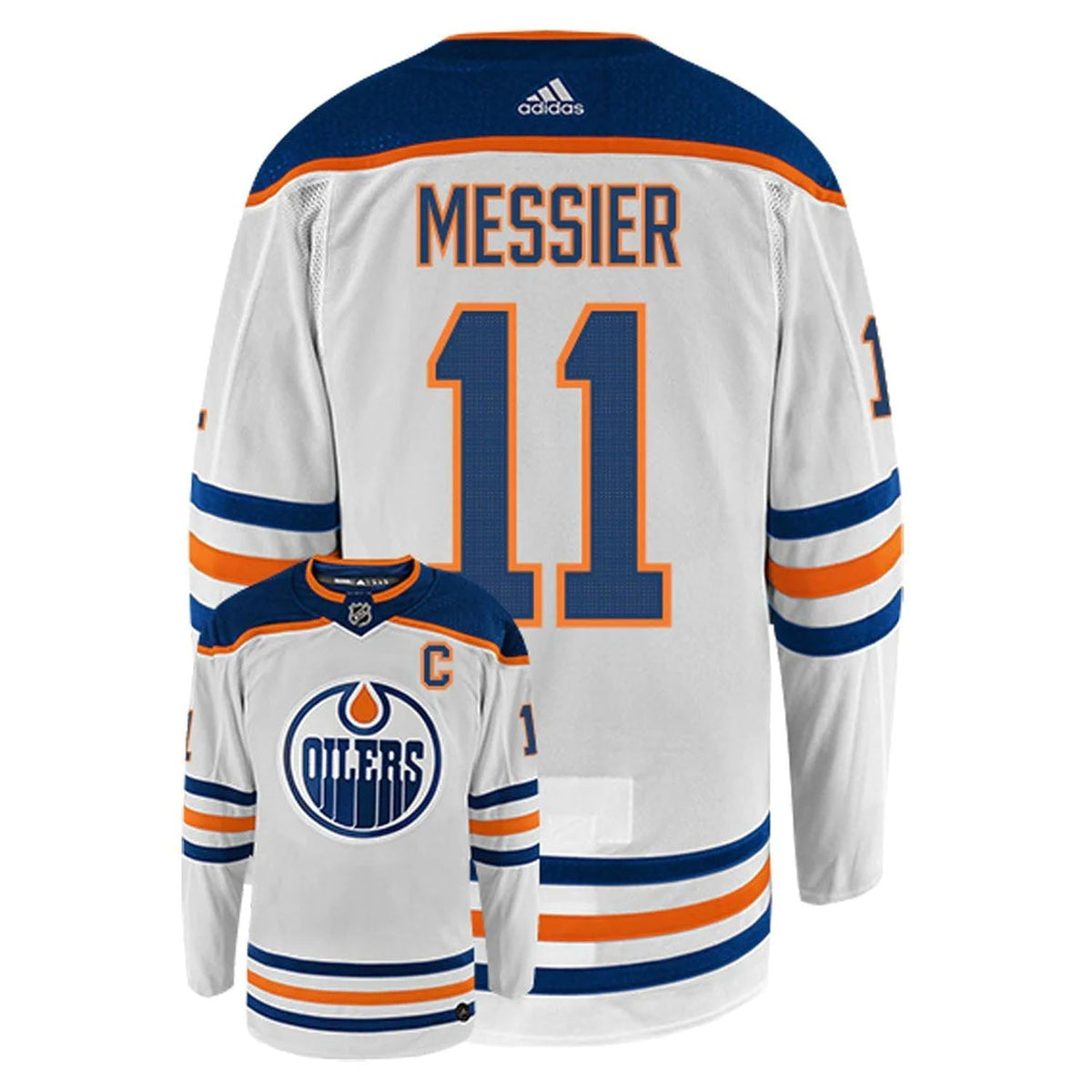 Mark Messier Edmonton Oilers 11 Jersey product image 1, provided for visual reference and product detail review