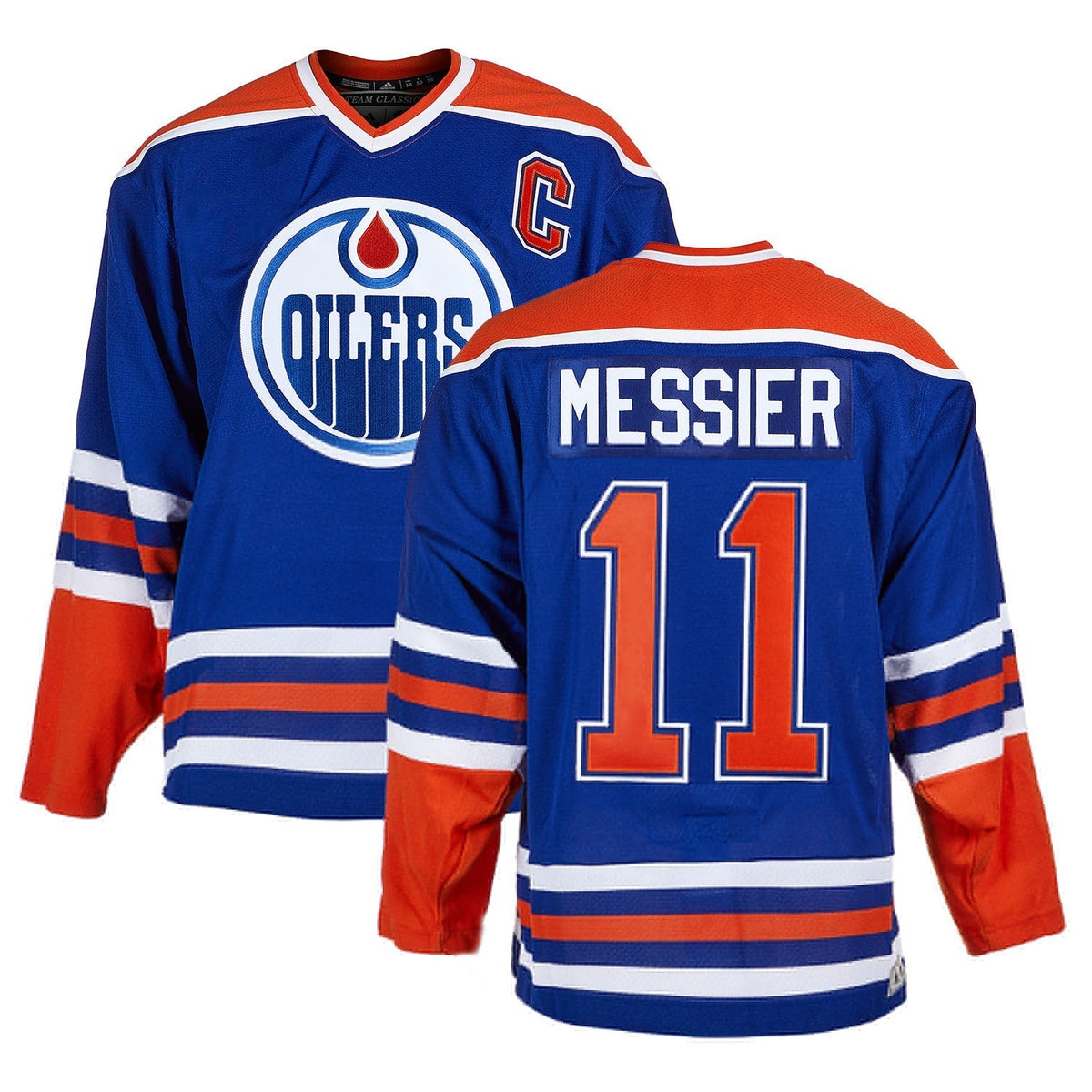 Mark Messier Edmonton Oilers 11 Jersey product image 2, provided for visual reference and product detail review