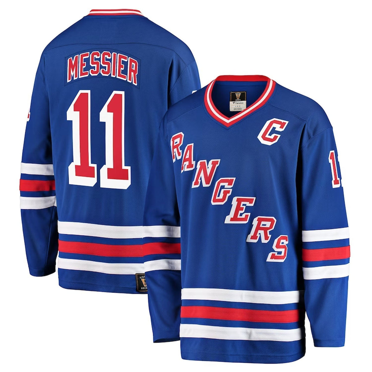 Mark Messier New York Rangers 11 Jersey product image 1, provided for visual reference and product detail review