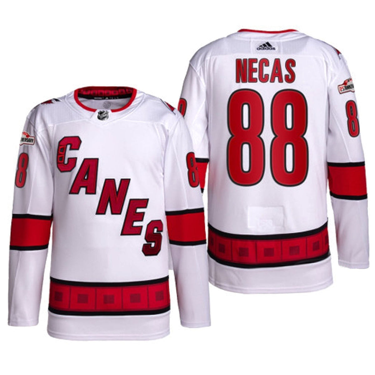 Martin Necas Carolina Hurricanes 88 Jersey product image 10, provided for visual reference and product detail review
