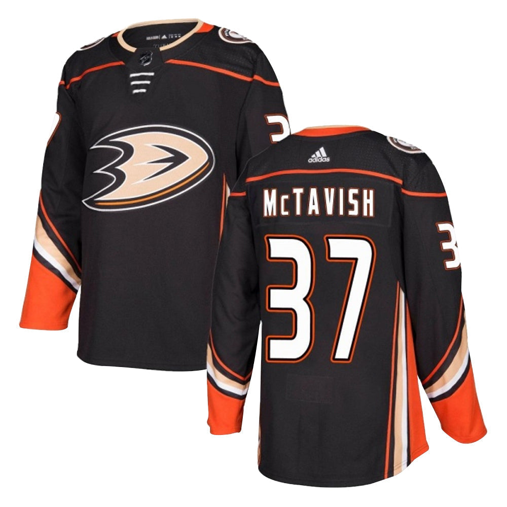 Mason McTavish Anaheim Ducks 37 Jersey product image 3, provided for visual reference and product detail review