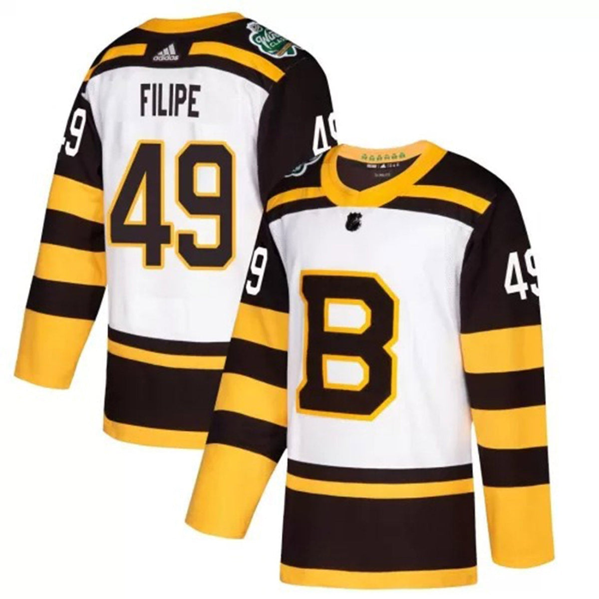 Matt Filipe Boston Bruins 49 Jersey product image 5, provided for visual reference and product detail review