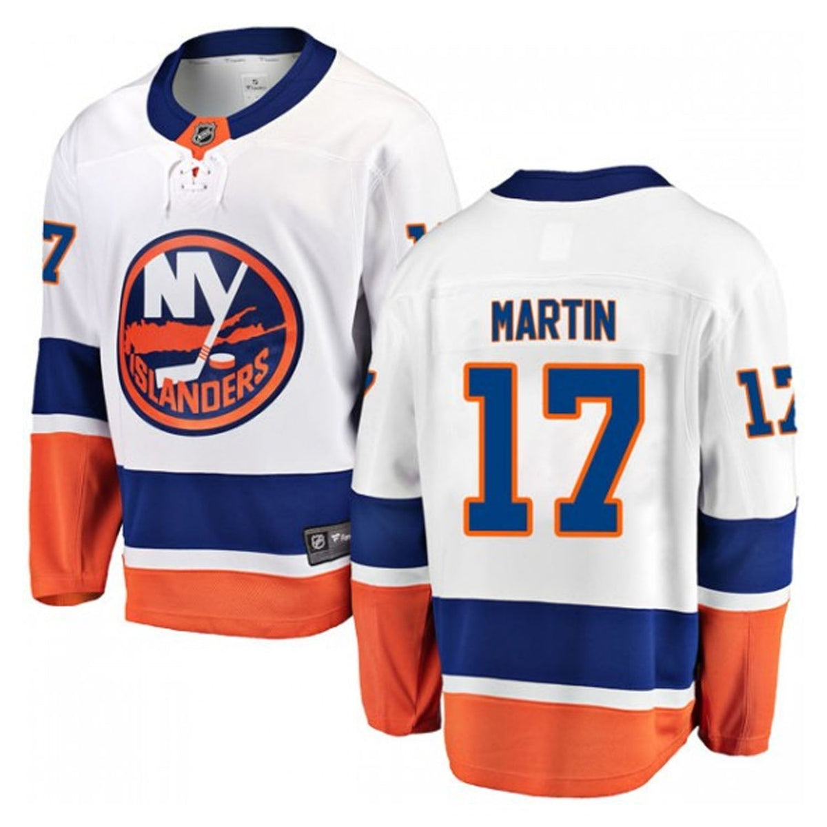 Matt Martin New York Islanders 17 Jersey product image 2, provided for visual reference and product detail review