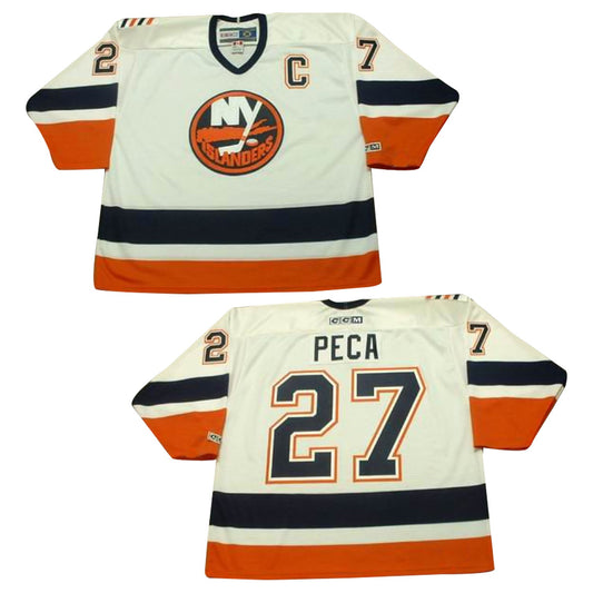 Michael Peca New York Islanders 27 Jersey product image 1, provided for visual reference and product detail review