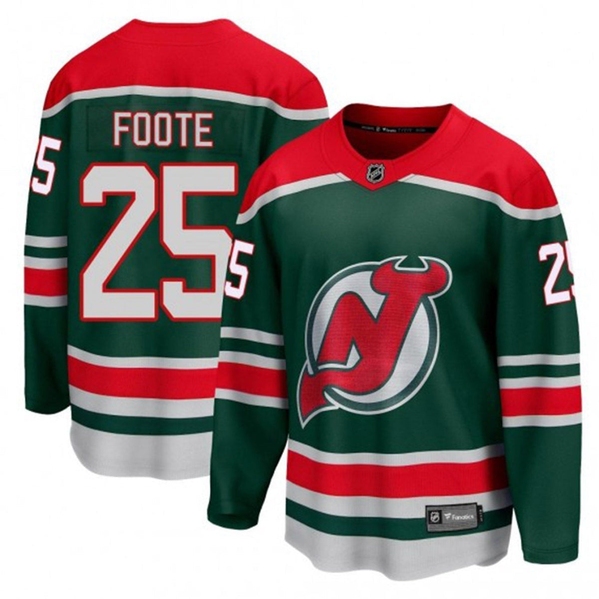 Nolan Foote New Jersey Devils 25 Jersey product image 6, provided for visual reference and product detail review