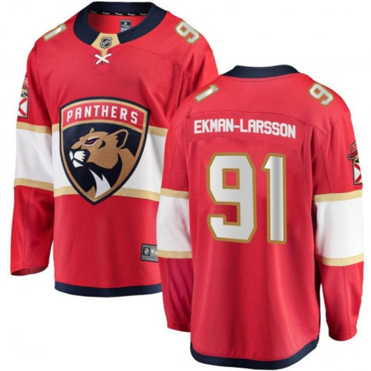 Oliver Ekman-Larsson Florida Panthers 91 Jersey product image 1, provided for visual reference and product detail review