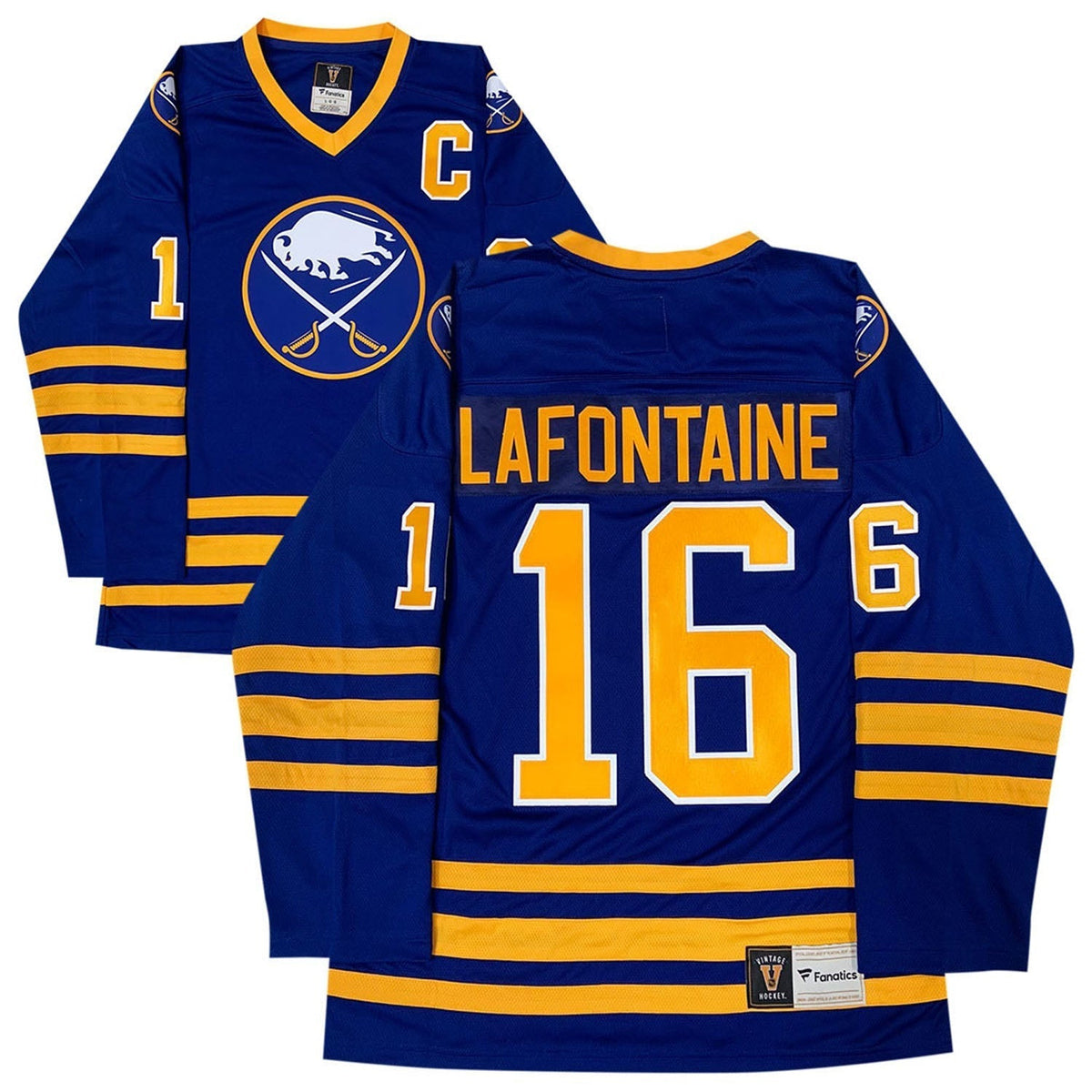 Pat Lafontaine Buffalo Sabres 16 Jersey product image 1, provided for visual reference and product detail review