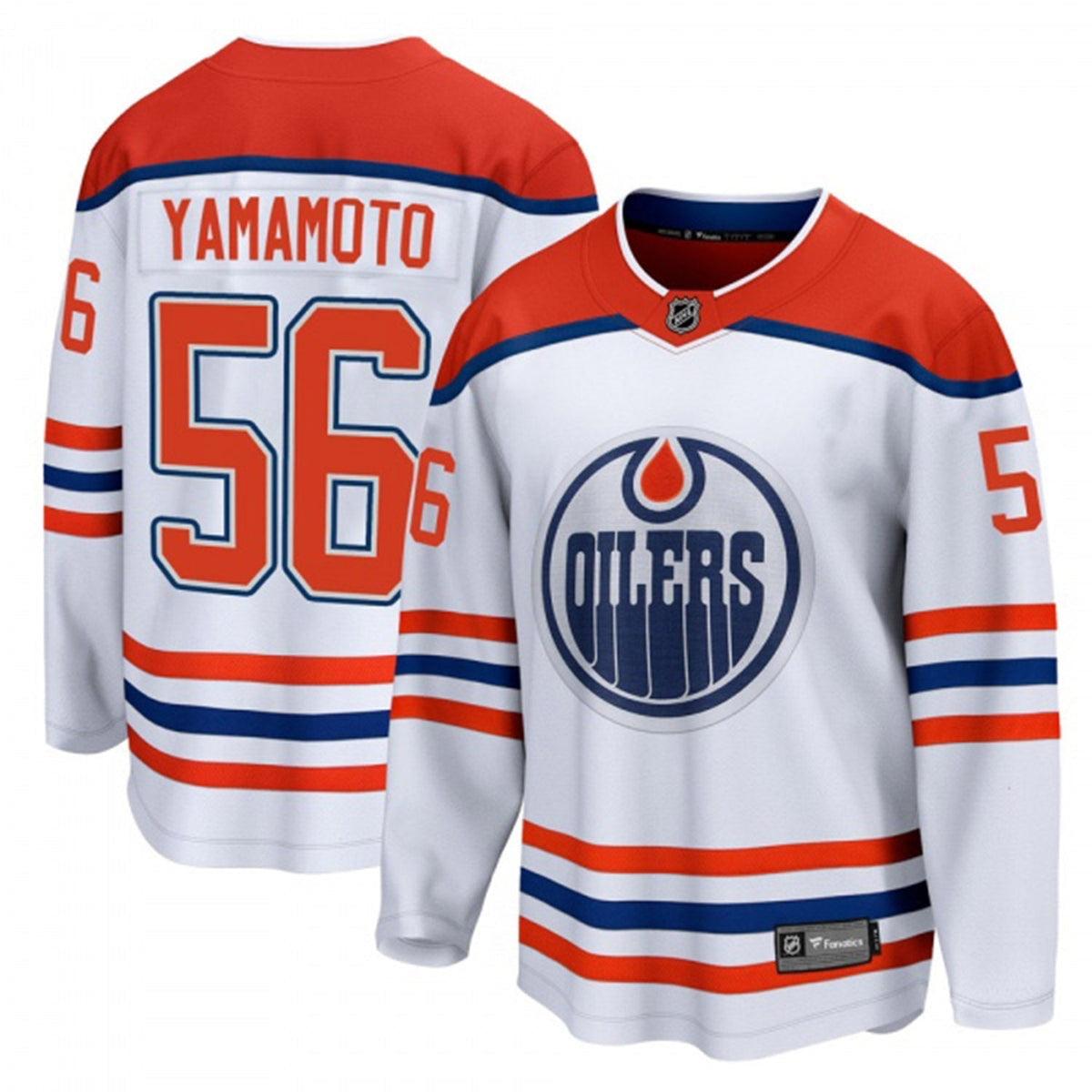 Patrik Puistola Edmonton Oilers 32 Jersey product image 3, provided for visual reference and product detail review