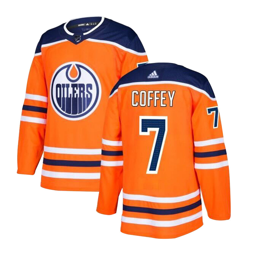 Paul Coffey Edmonton Oilers 7 Jersey product image 1, provided for visual reference and product detail review
