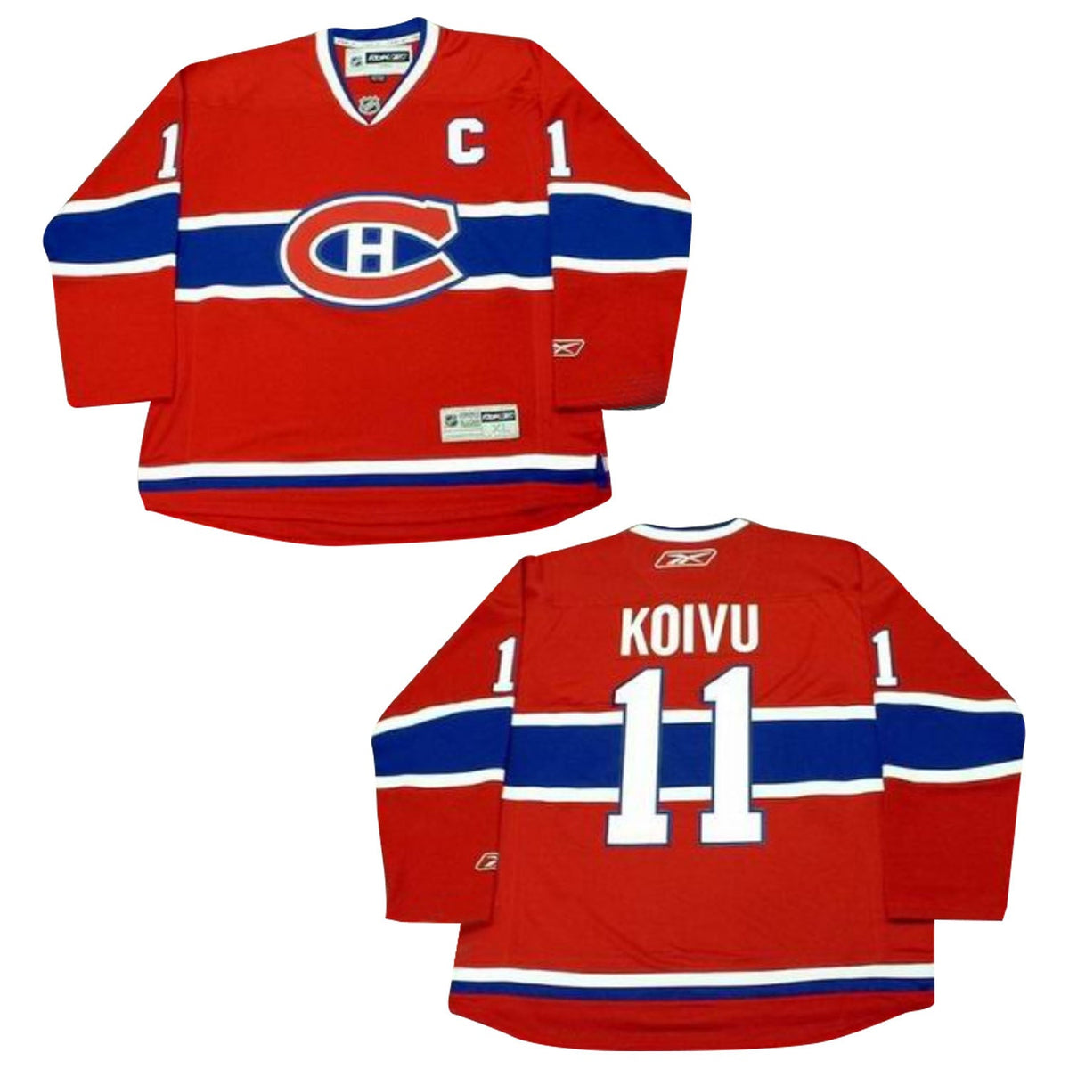 Saku Koivu Montreal Canadians 11 Jersey product image 2, provided for visual reference and product detail review
