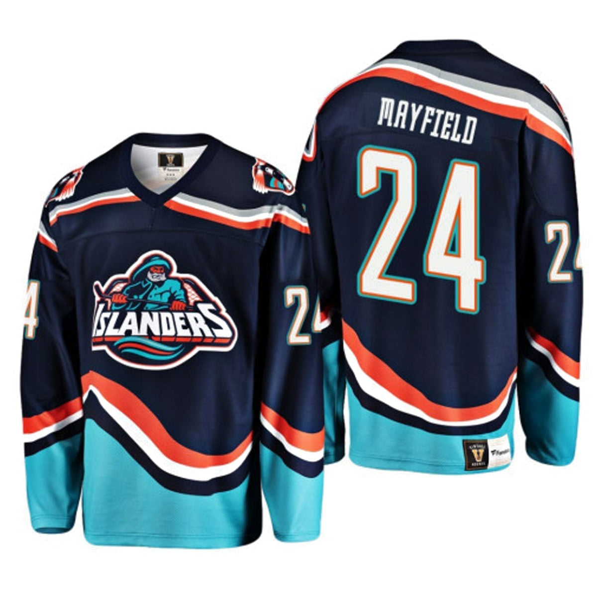Scott Mayfield New York Islanders 24 Jersey product image 2, provided for visual reference and product detail review