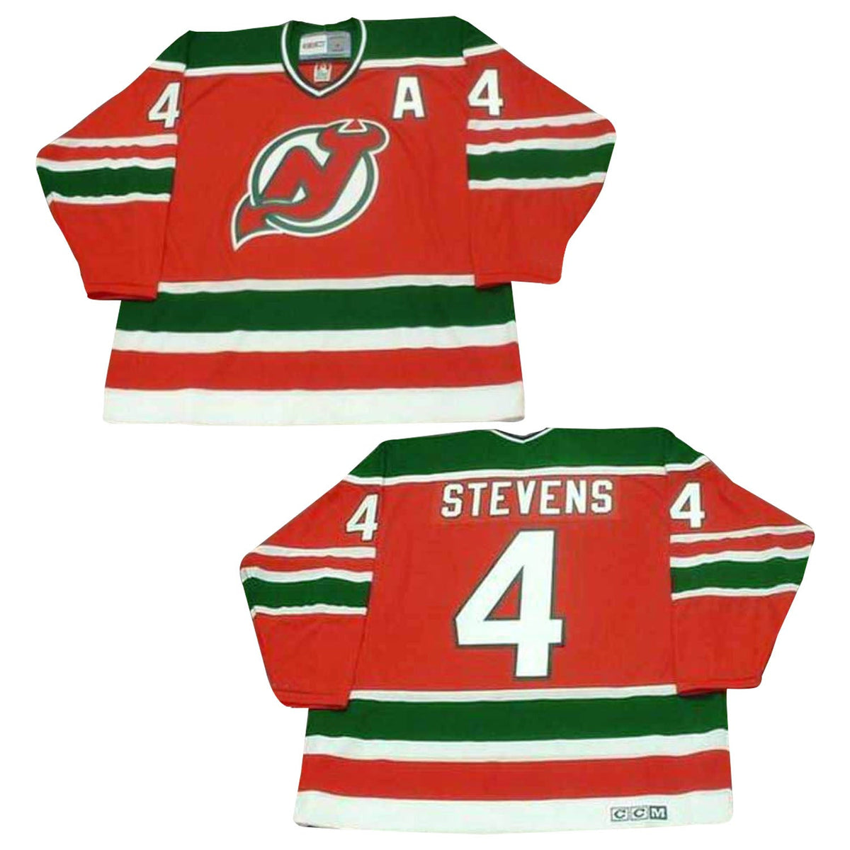 Scott Stevens New Jersey Devils 4 Jersey product image 6, provided for visual reference and product detail review