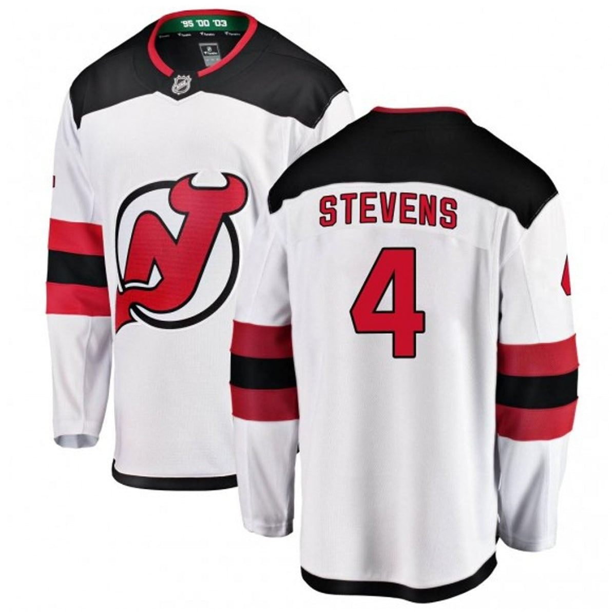 Scott Stevens New Jersey Devils 4 Jersey product image 2, provided for visual reference and product detail review
