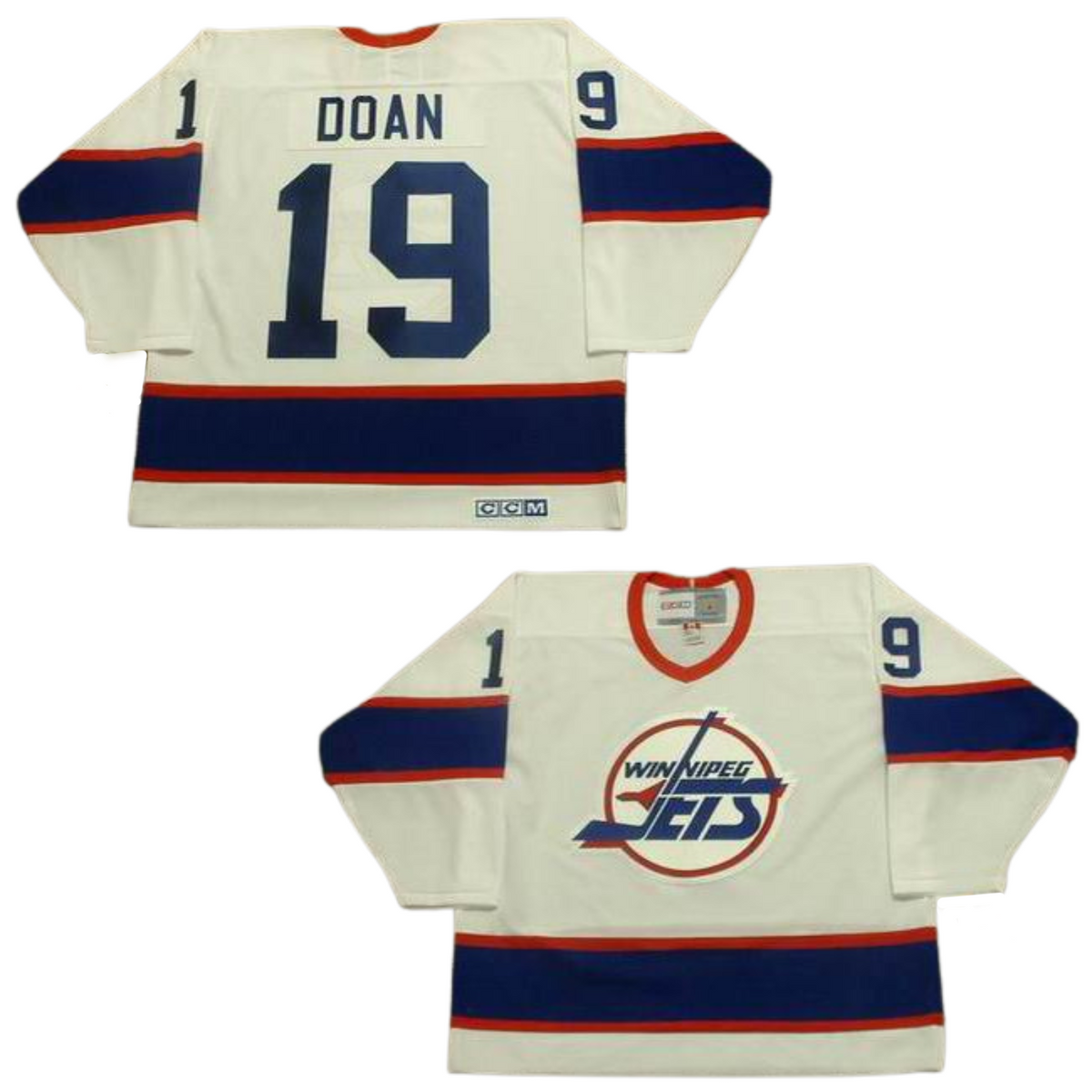 Shane Doan Winnipeg Jets 19 Jersey product image 2, provided for visual reference and product detail review