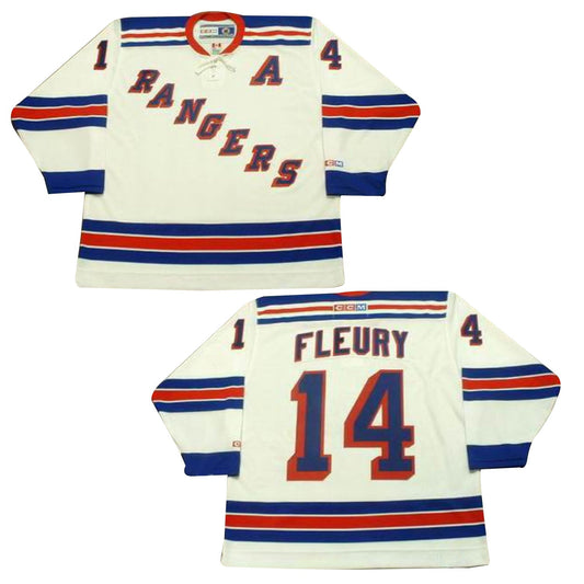 Theoren Fleury New York Rangers 14 Jersey product image 1, provided for visual reference and product detail review